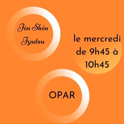 Jin Shin Jyutsu à l'OPAR, le mercredi de 9h45 à 10h45